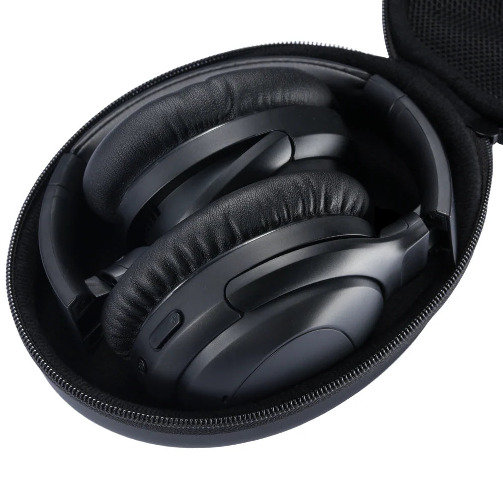 Hybrid Active Noise Cancelling Volume Limited Headphones with Built-In Mic